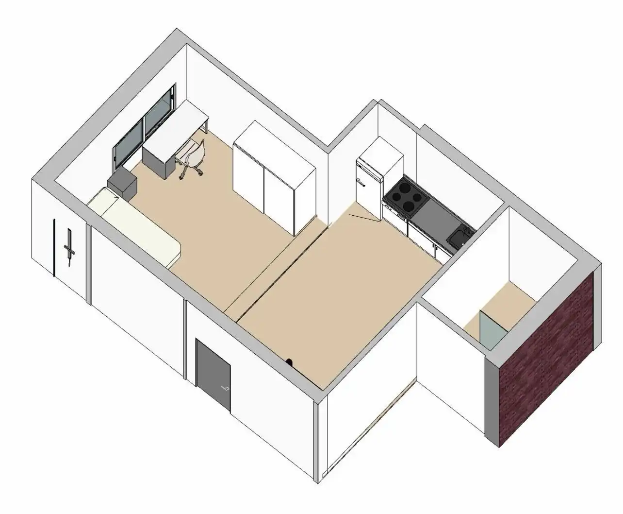 Wohnung zur Miete in Villaviciosa de Odón mit Klimaanlage, Heizung und Parkett