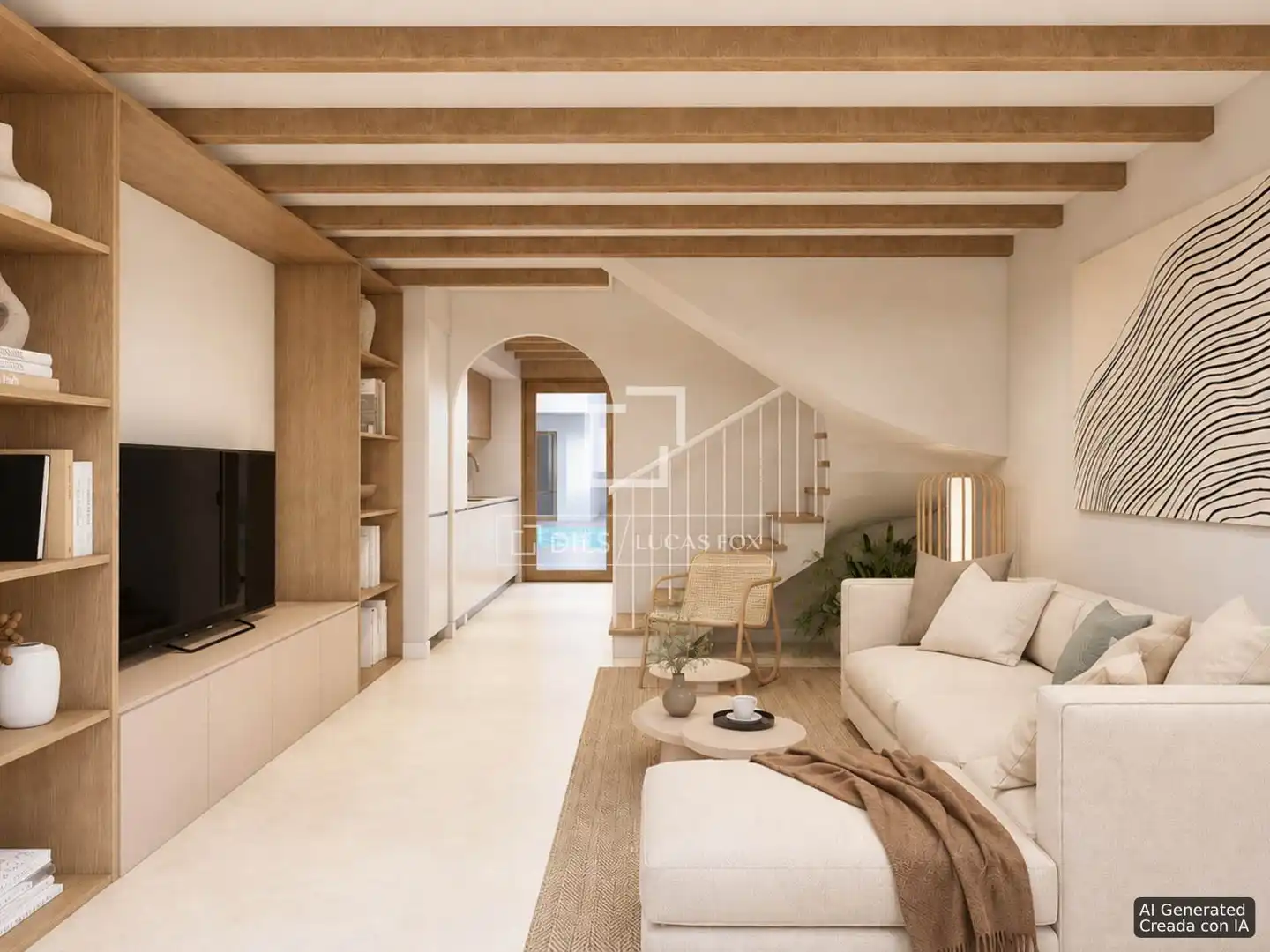 Living room of Houses for sale in Puçol  with Air Conditioner, Heating and Private garden