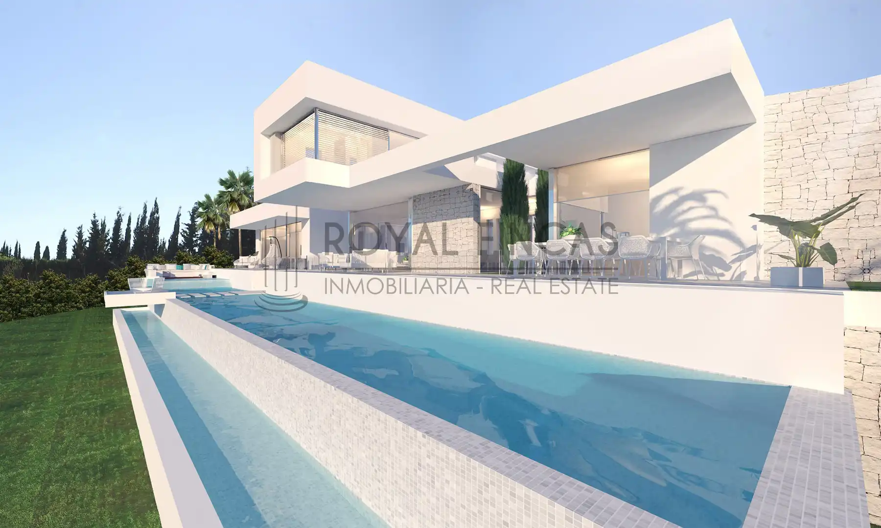 Villa con piscina in vendita a Urbanizacion los Flamingos 14, imagen 2
