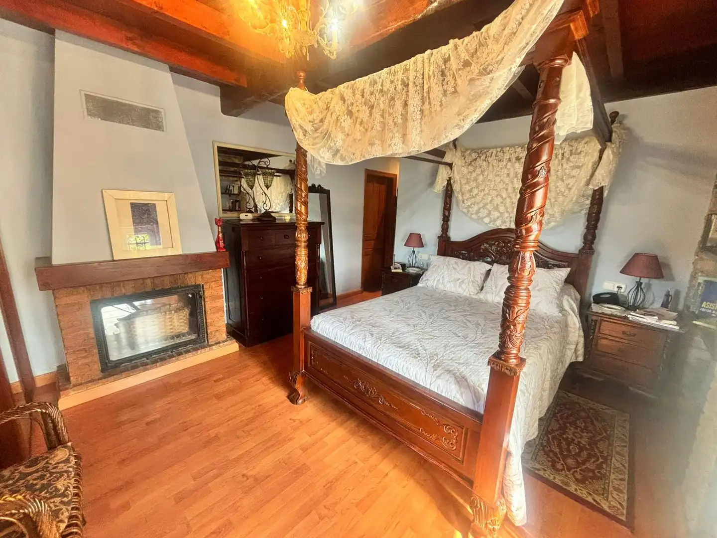 Bedroom of Houses for sale in Langreo  with Heating, Private garden and Terrace