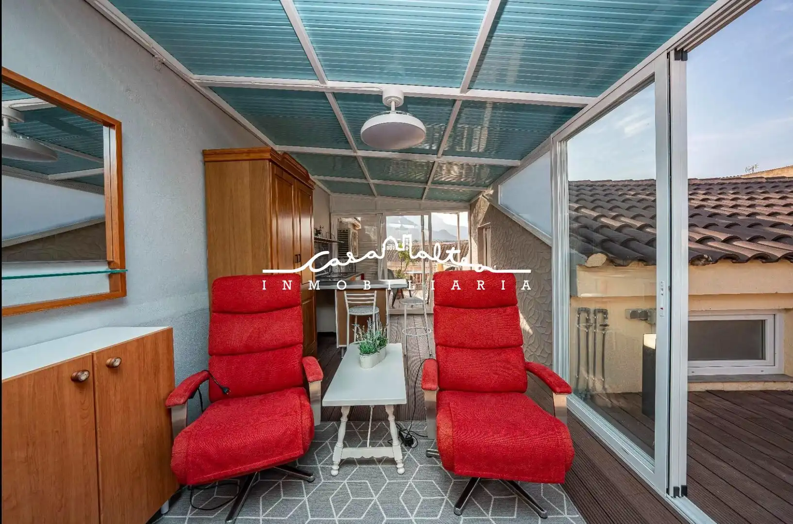 Terrace of Attic for sale in Polop  with Air Conditioner, Terrace and Furnished
