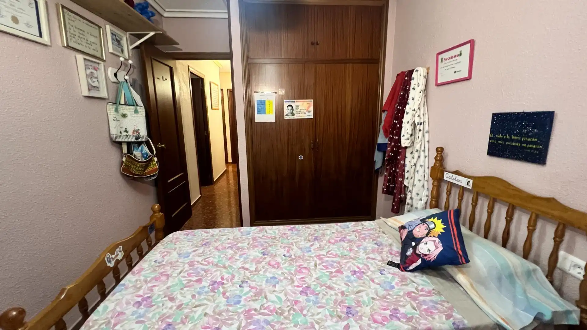 Schlafzimmer von Wohnung zum Verkauf in Burriana / Borriana mit Klimaanlage, Heizung und Abstellraum