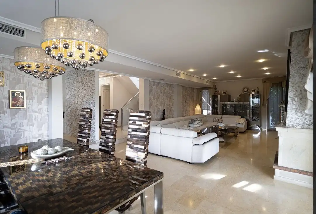 Sala de estar de Casa o chalet en venta en Guardamar del Segura con Aire acondicionado, Calefacción y Terraza