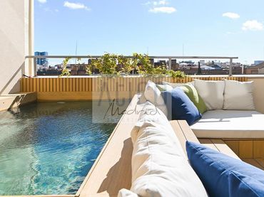 Ático con piscina en venta en Chamberí