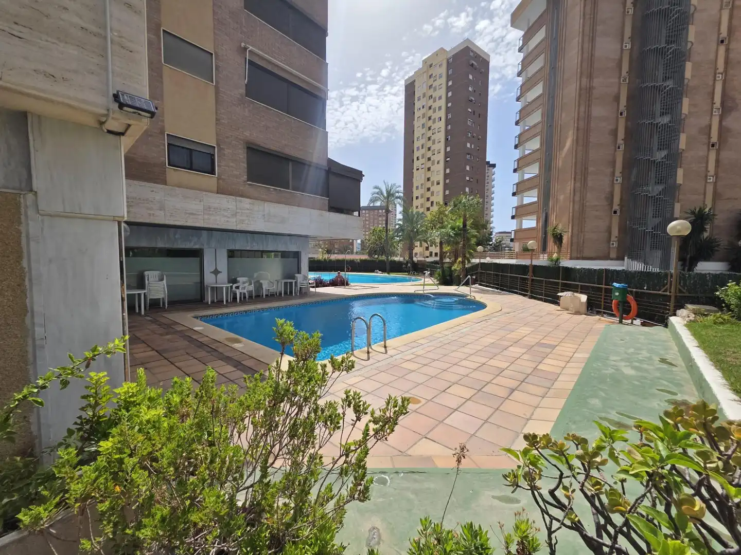 Schwimmbecken von Wohnung zum Verkauf in Benidorm mit Klimaanlage, Heizung und Möbliert