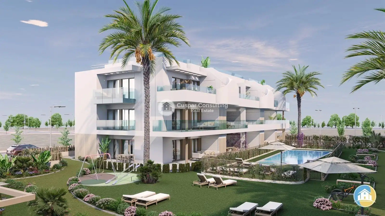 Penthouse mit Pool zum Verkauf in Pilar de la Horadada ciudad, imagen 2
