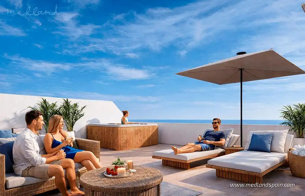 Appartement compact avec piscine à vendre à Las Lomas de Rame - Bahía Bella