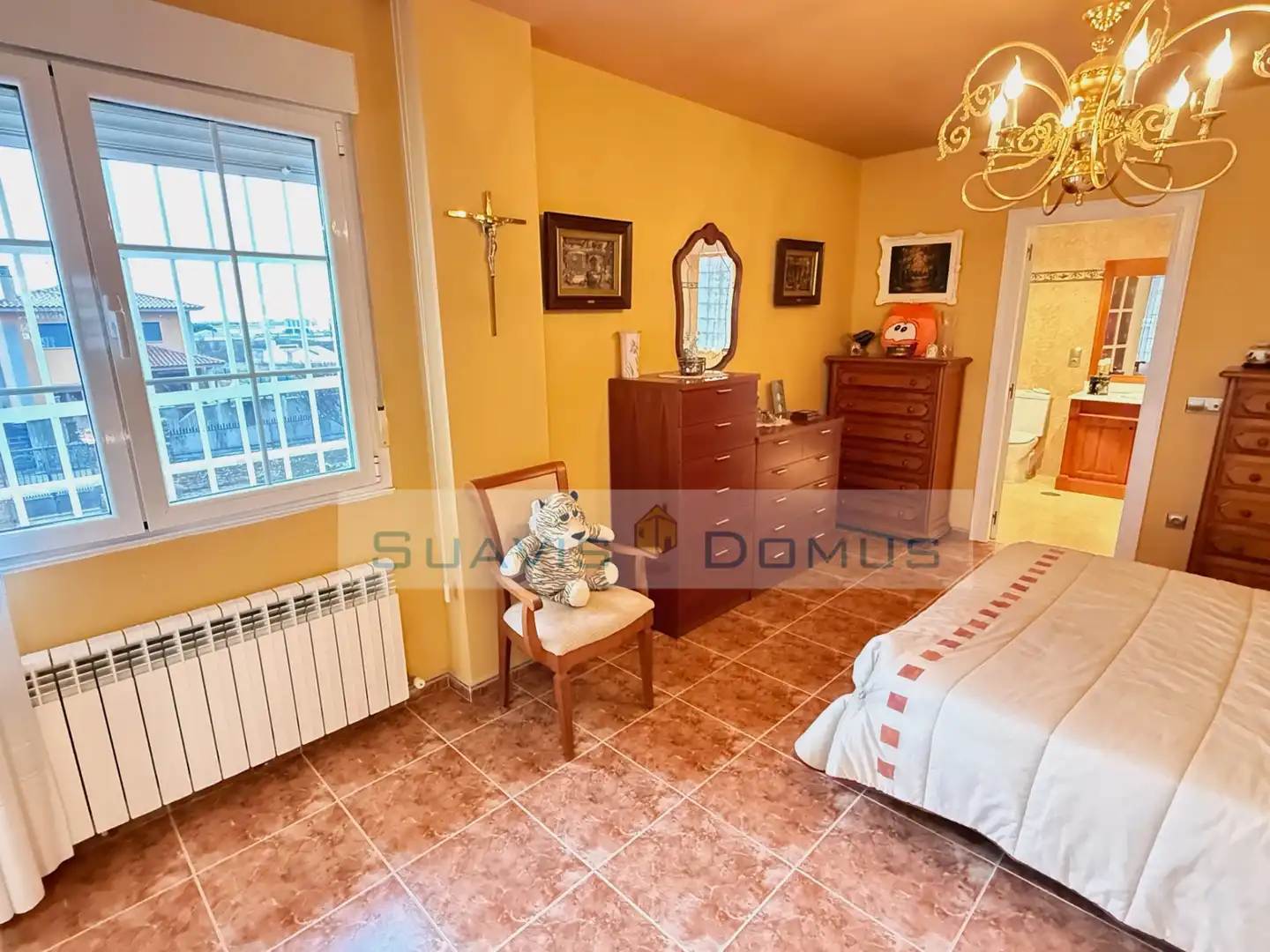 Habitación de Casa o chalet en venta en Roales con Calefacción, Jardín privado y Terraza