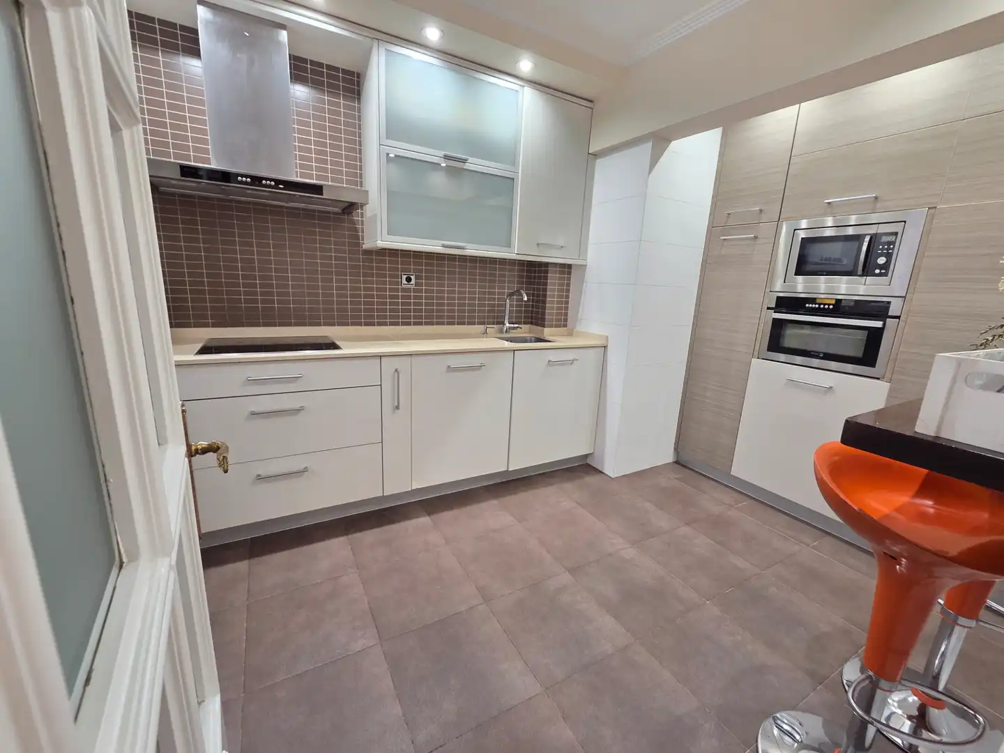 Kitchen of Flat for sale in Bilbao   with Heating and Balcony