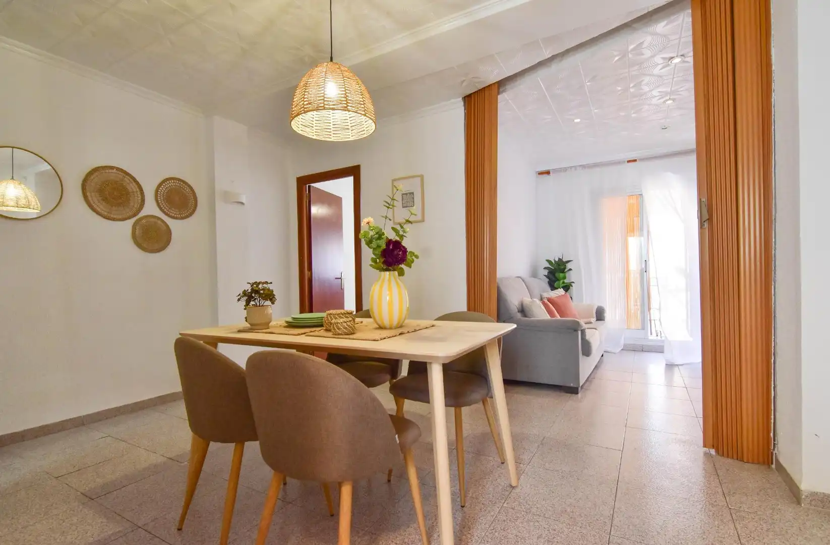Dining room of Flat for sale in Puçol  with Air Conditioner, Terrace and Balcony