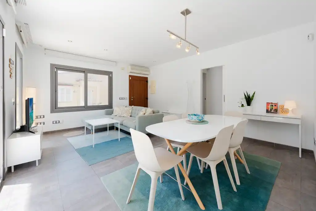 Living room of Attic for sale in Alcúdia  with Air Conditioner, Terrace and Storage room