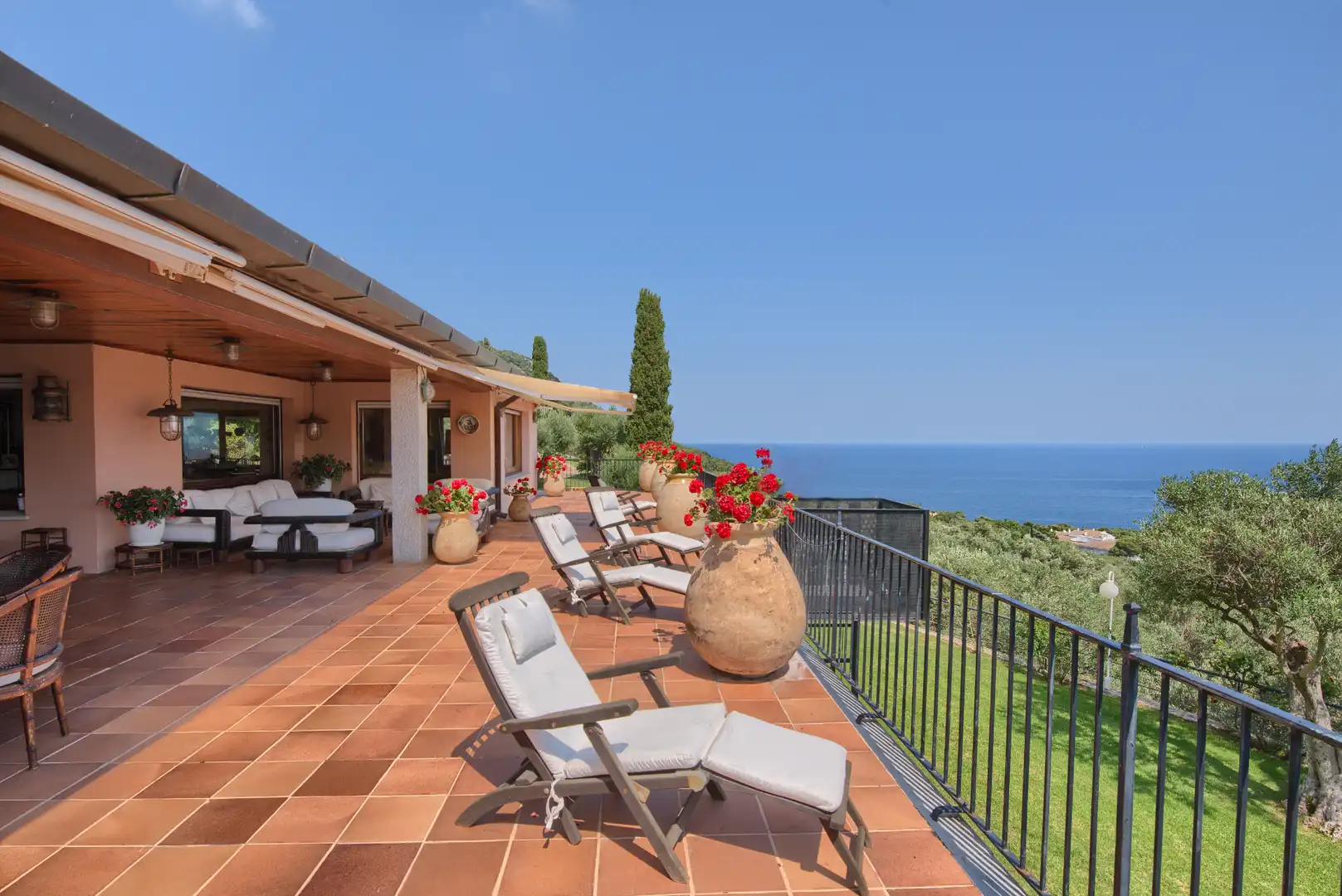 Terraza de Casa o chalet en venta en Begur con Aire acondicionado, Calefacción y Jardín privado