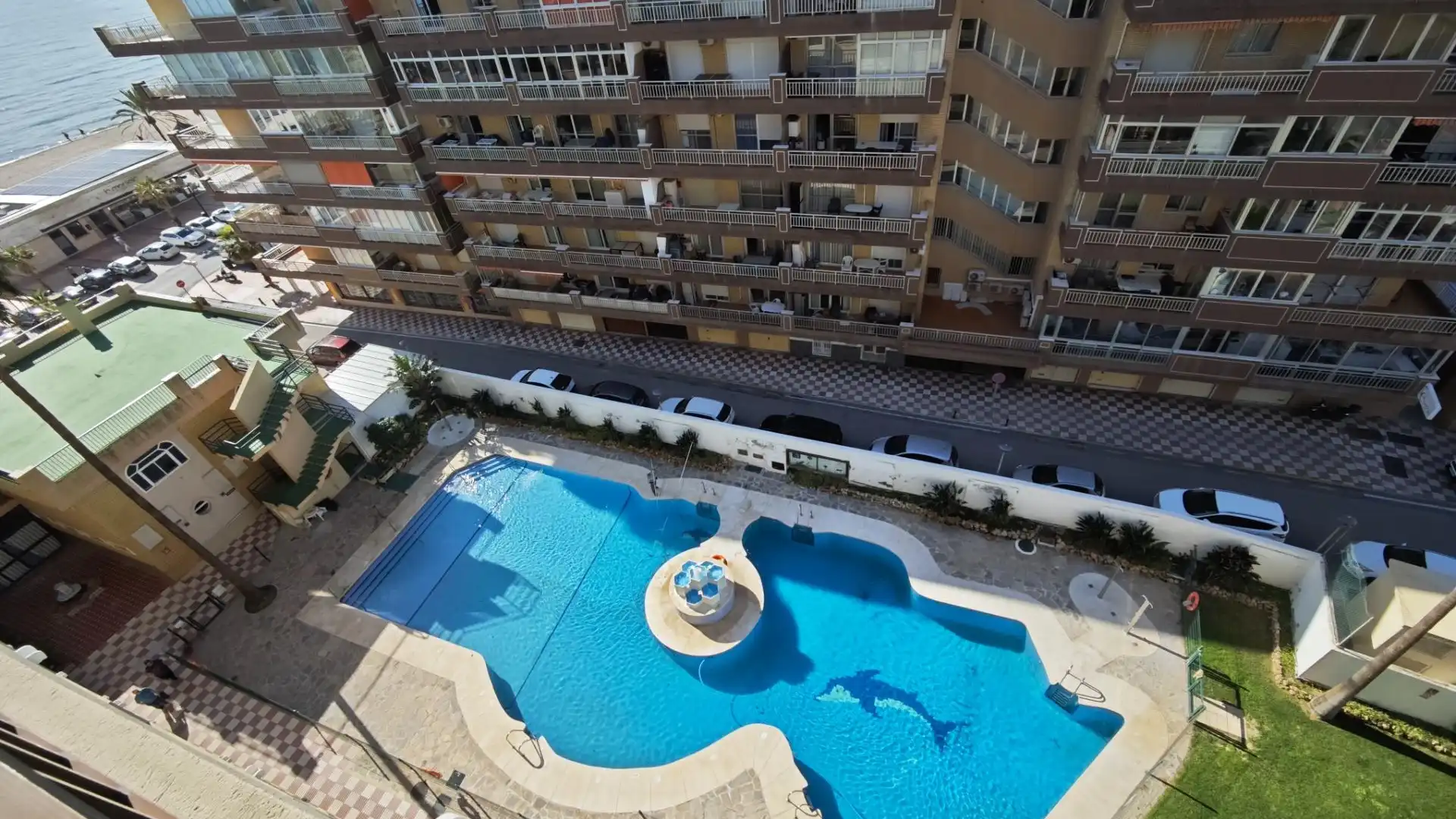 Piscina de Apartamento en venta en Fuengirola