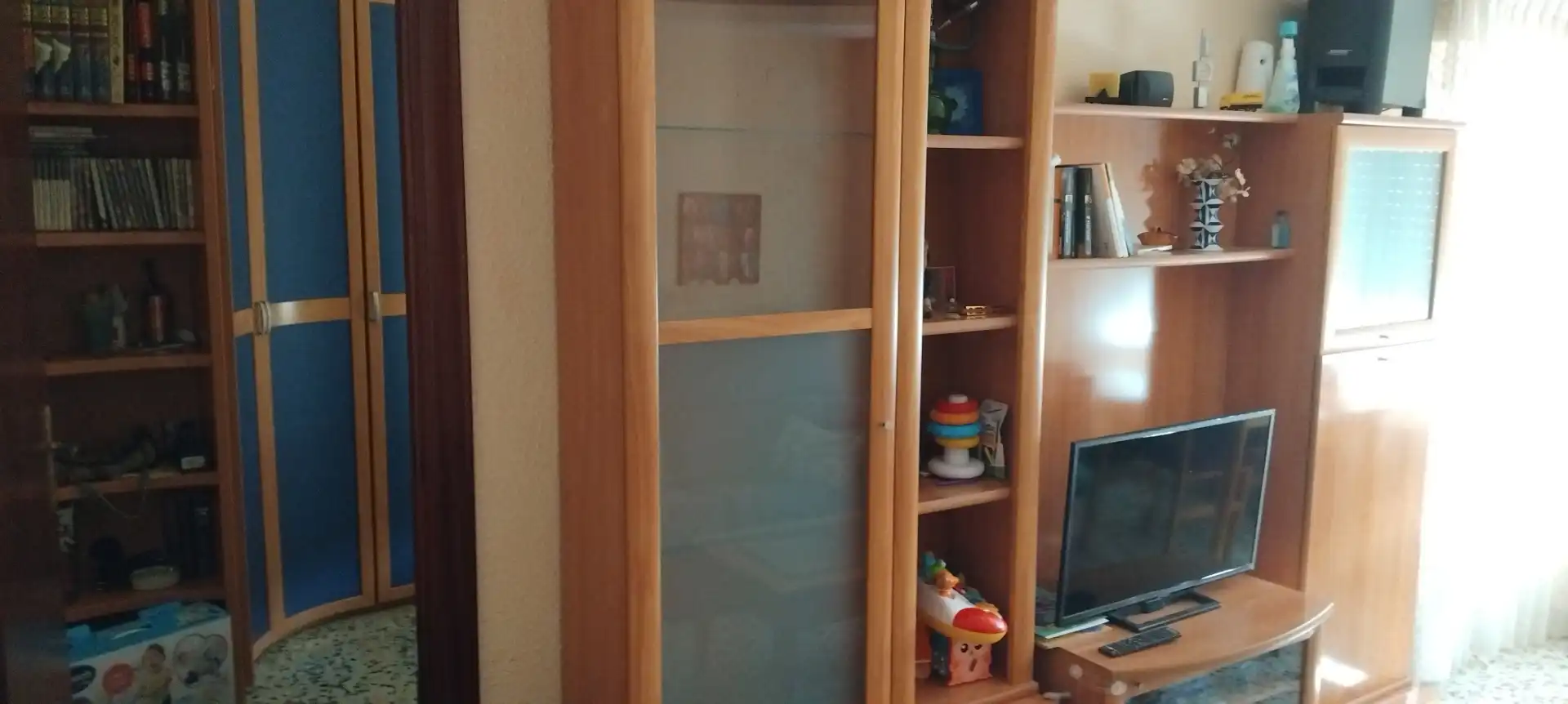 Sala de estar de Piso en venta en Delicias