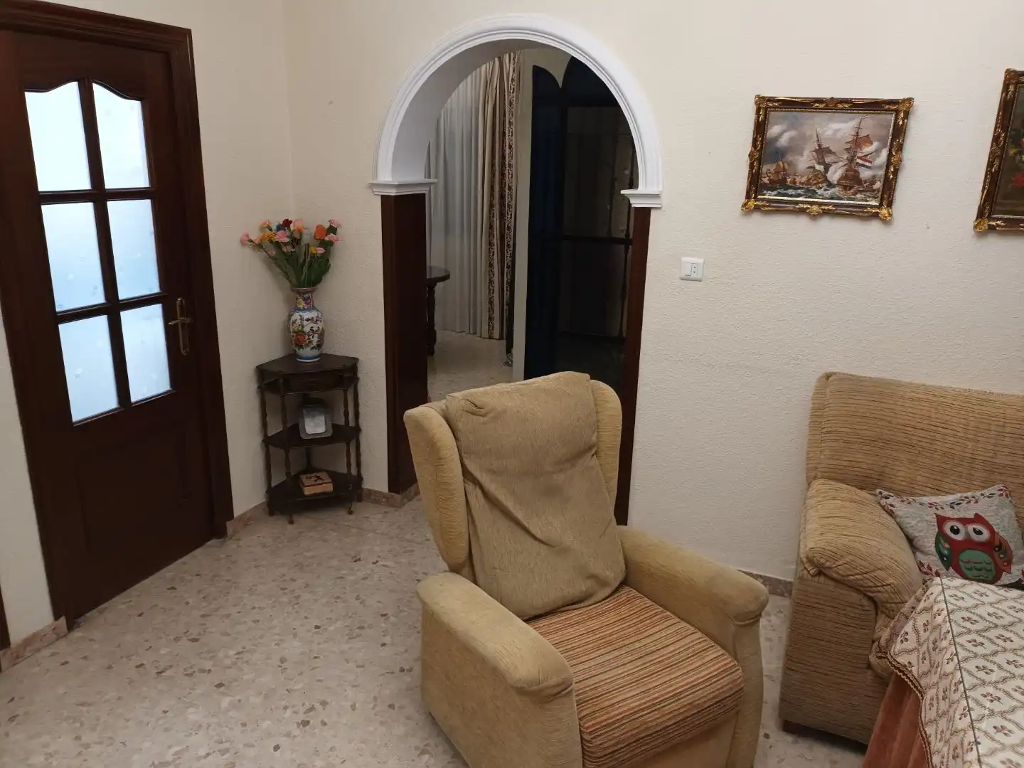 Living room of Houses for sale in Utrera  with Air Conditioner, Terrace and Balcony