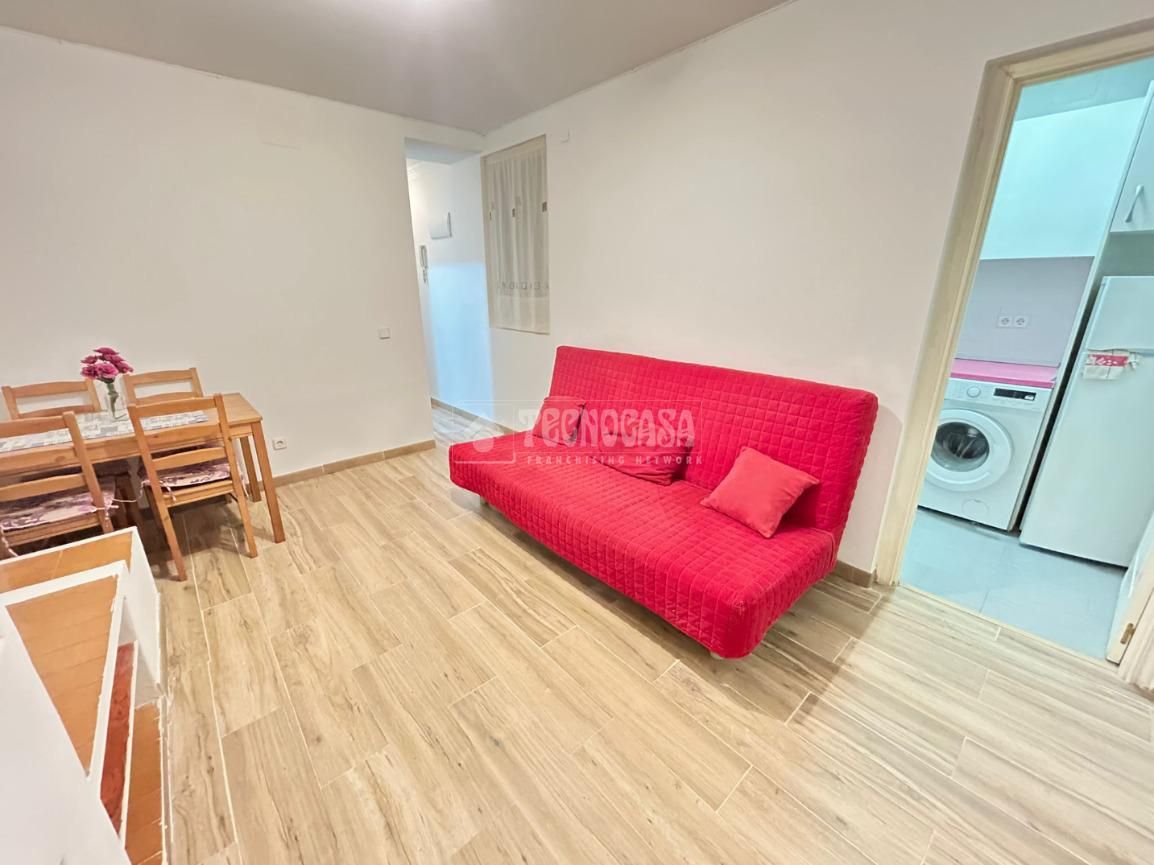 Sala de estar de Piso en venta en  Madrid Capital