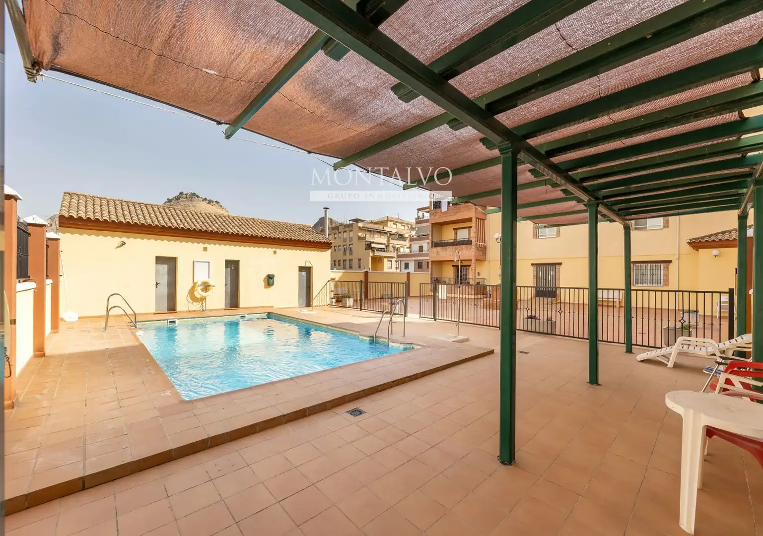 Swimming pool of Flat for rent in Atarfe  with Air Conditioner, Terrace and Swimming Pool