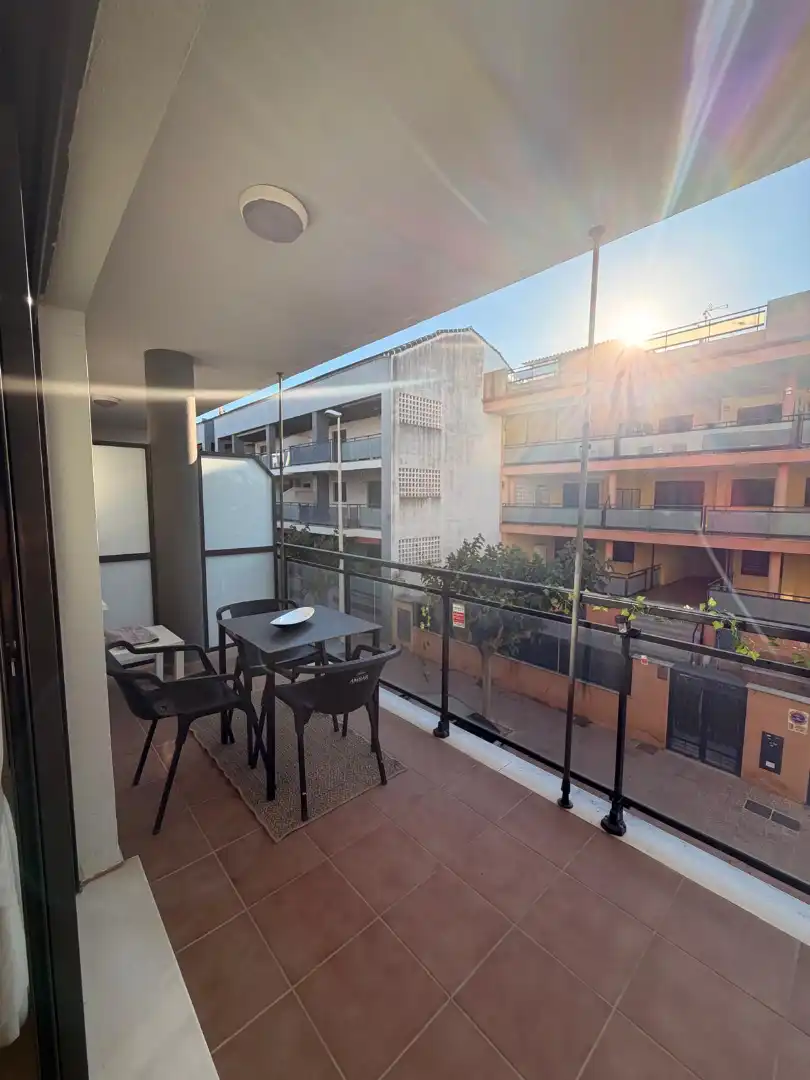 Balcony of Flat for rent in Chilches / Xilxes  with Terrace, Storage room and Furnished