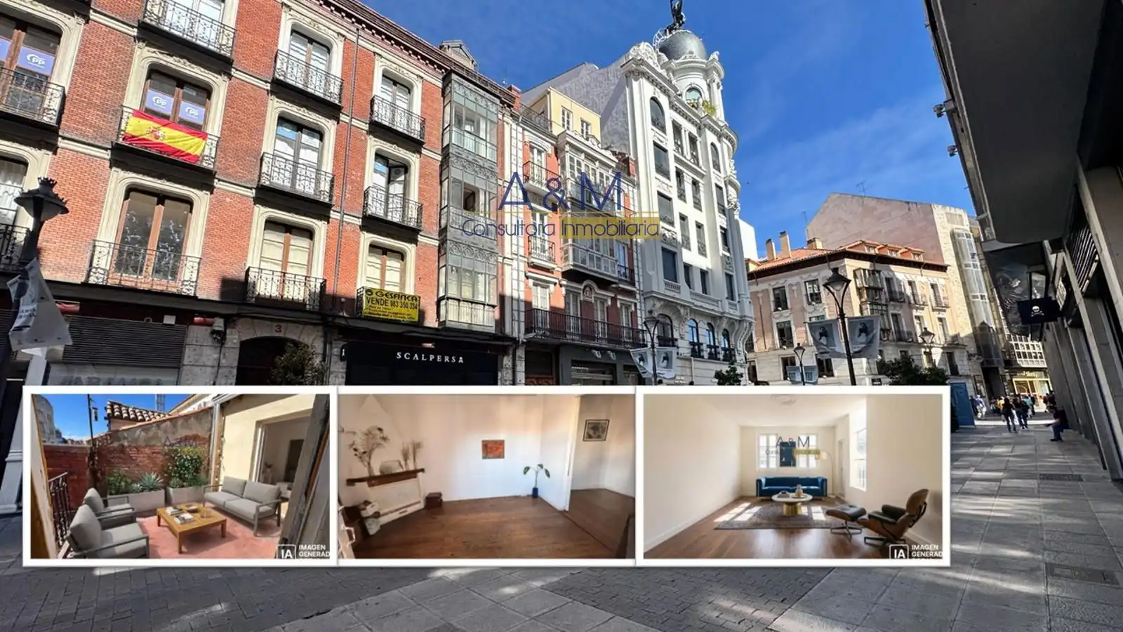 Exterior view of Attic for sale in Valladolid  with Terrace and Storage room