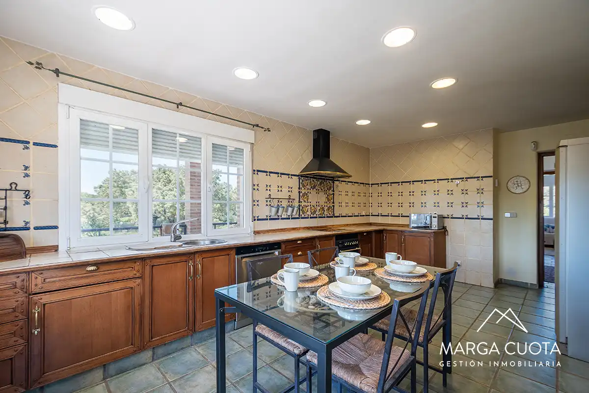 Kitchen of Houses for sale in Valdemorillo  with Heating, Private garden and Parquet flooring
