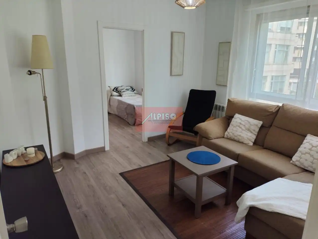 Living room of Flat for sale in Ourense Capital   with Heating and Furnished