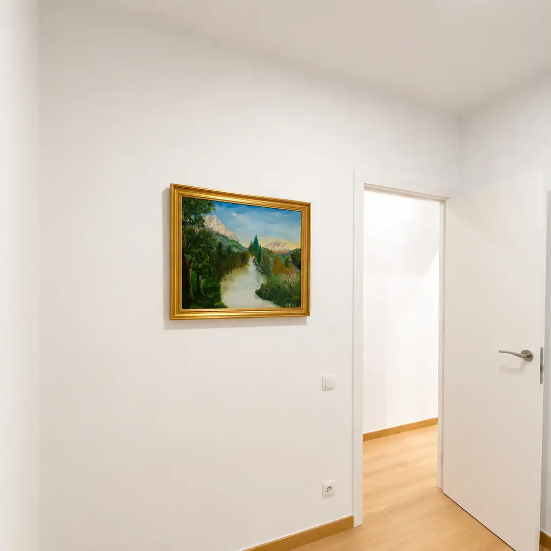 Vista exterior de Piso en venta en Badalona con Parquet, Amueblado y Horno