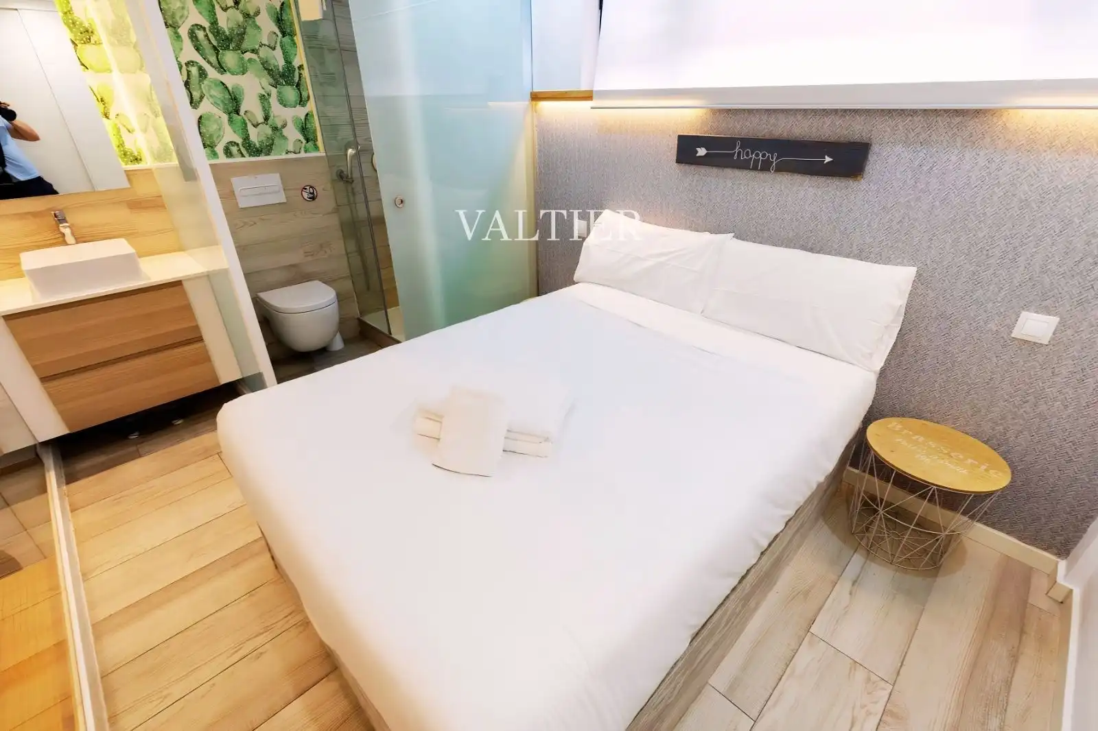 Bedroom of Flat for rent in Madrid  with Air Conditioner and Furnished