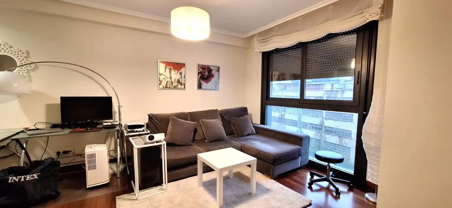 Sala de estar de Piso en venta en Bilbao  con Calefacción y Trastero