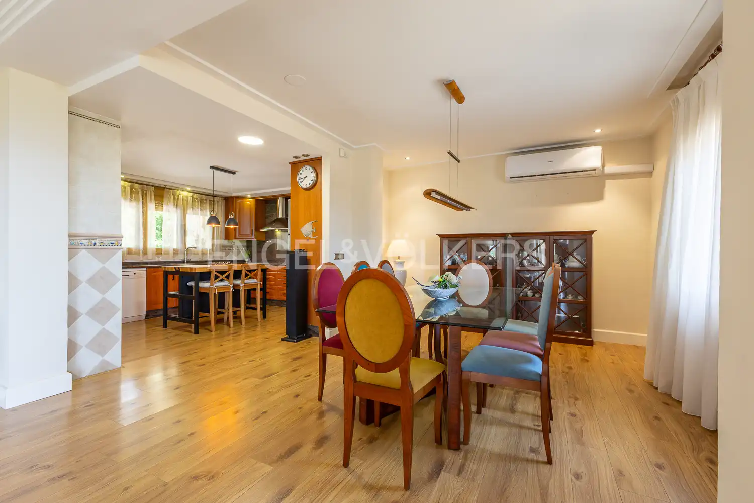 Dining room of Houses for sale in Ontinyent  with Air Conditioner, Heating and Private garden