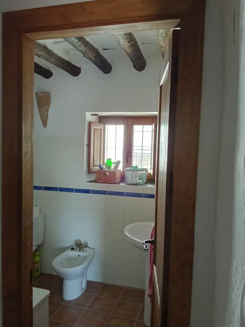Bany de Finca rústica en venda en Bérchules amb Calefacció, Terrassa i Moblat