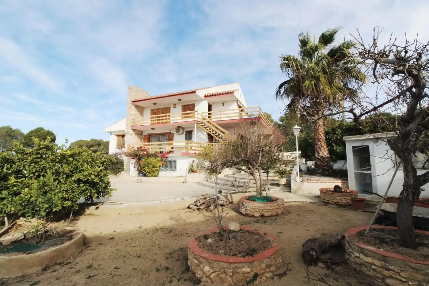 Vista exterior de Casa o chalet en venta en Bellvei con Calefacción, Jardín privado y Terraza