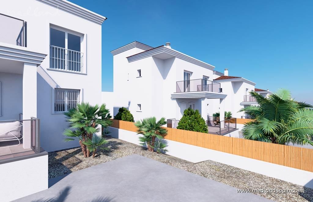 Vista exterior de Casa o xalet en venda en Castalla amb Jardí privat i Terrassa
