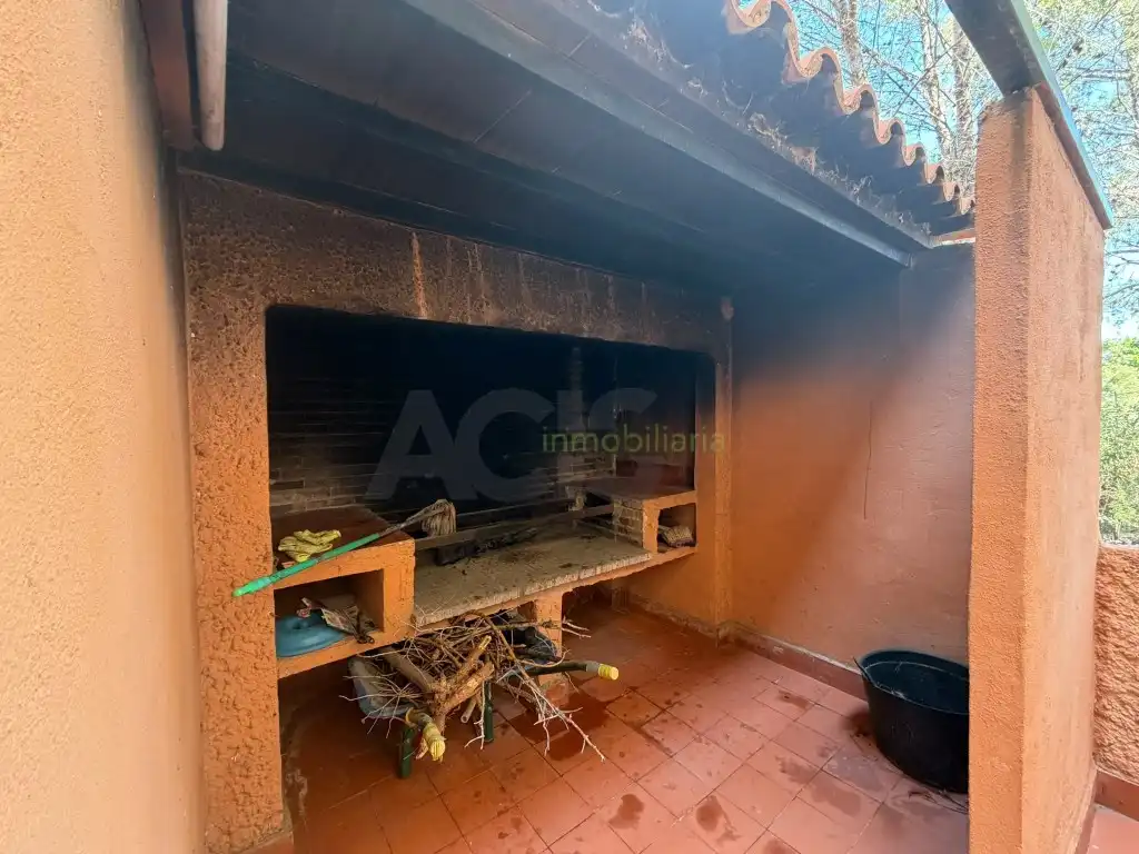 Cuina de Casa o xalet en venda en Alberic amb Jardí privat, Terrassa i Piscina
