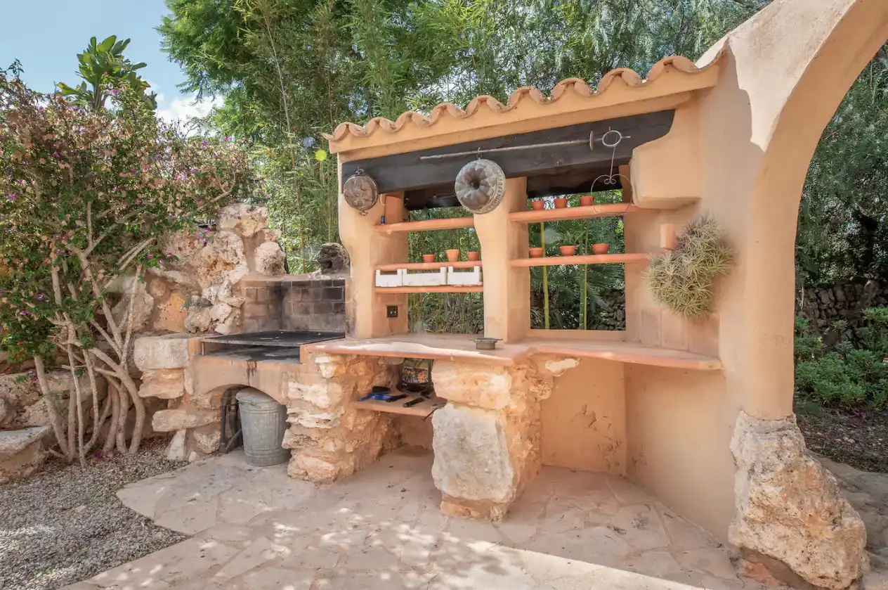 Jardí de Finca rústica en venda en Santanyí amb Calefacció, Terrassa i Traster
