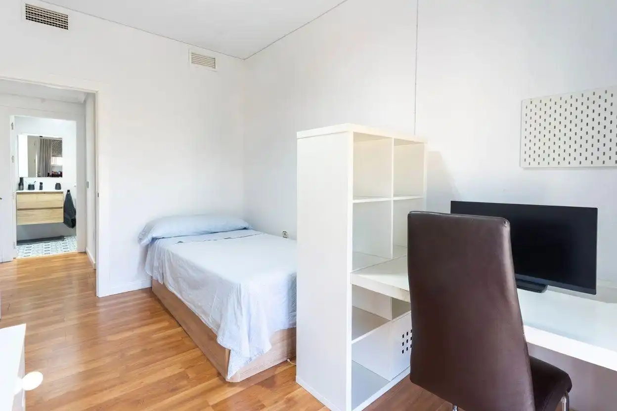 Schlafzimmer von Wohnung zum Verkauf in Las Torres de Cotillas mit Klimaanlage, Heizung und Parkett