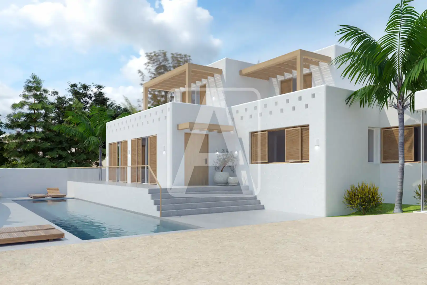 Detached house with pool for sale in Benimeit - Tabaira
