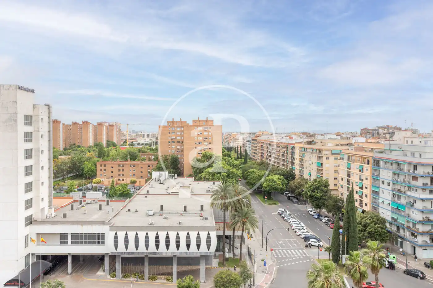 Vista exterior de Pis de lloguer en Valencia amb Aire condicionat, Calefacció i Jardí privat