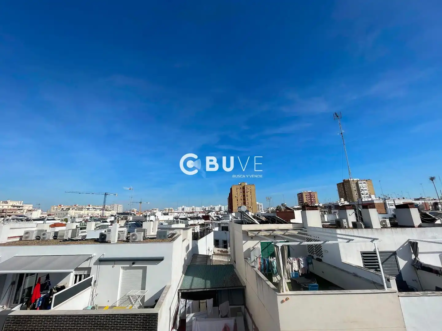 Exterior view of Houses for sale in Sevilla  with Air Conditioner, Terrace and Swimming Pool