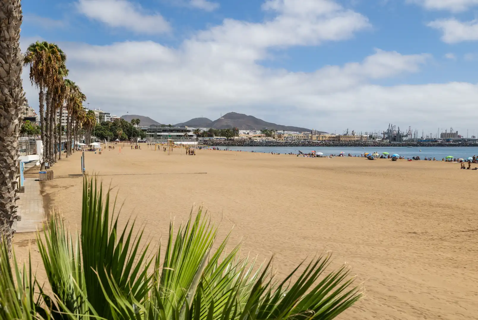Vista exterior de Casa o xalet en venda en Las Palmas de Gran Canaria amb Aire condicionat, Jardí privat i Terrassa
