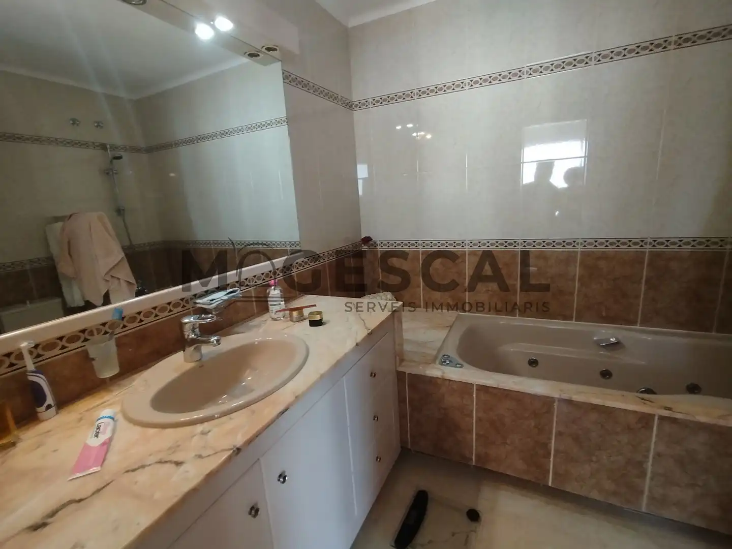 Bany de Casa adosada en venda en Caldes de Montbui amb Aire condicionat, Calefacció i Terrassa