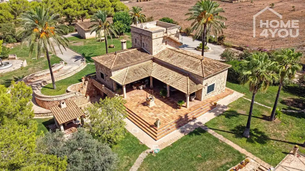 Jardí de Casa o xalet en venda en Ses Salines amb Aire condicionat, Calefacció i Terrassa