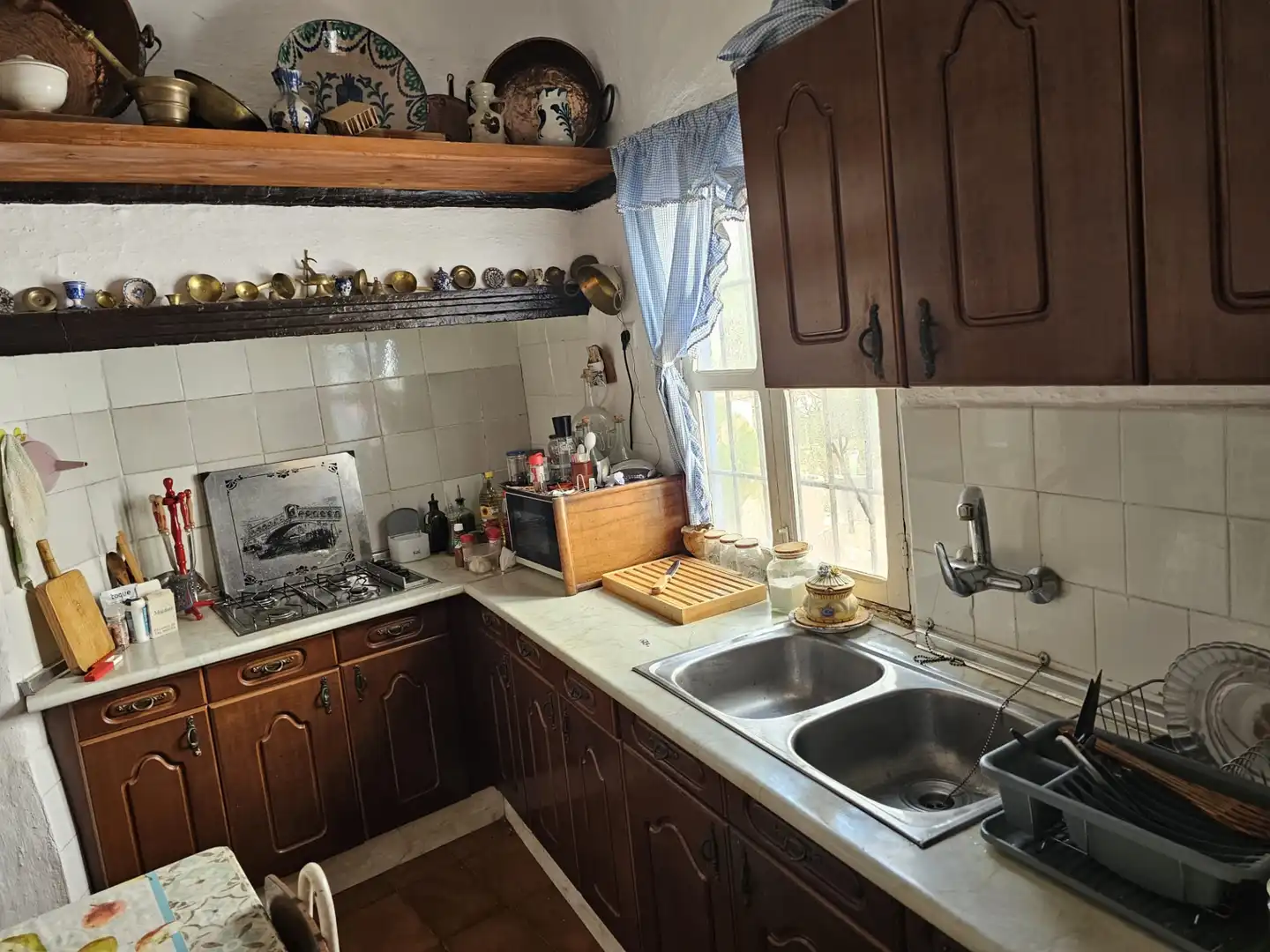 Cuina de Casa o xalet en venda en Benamocarra amb Terrassa i Moblat