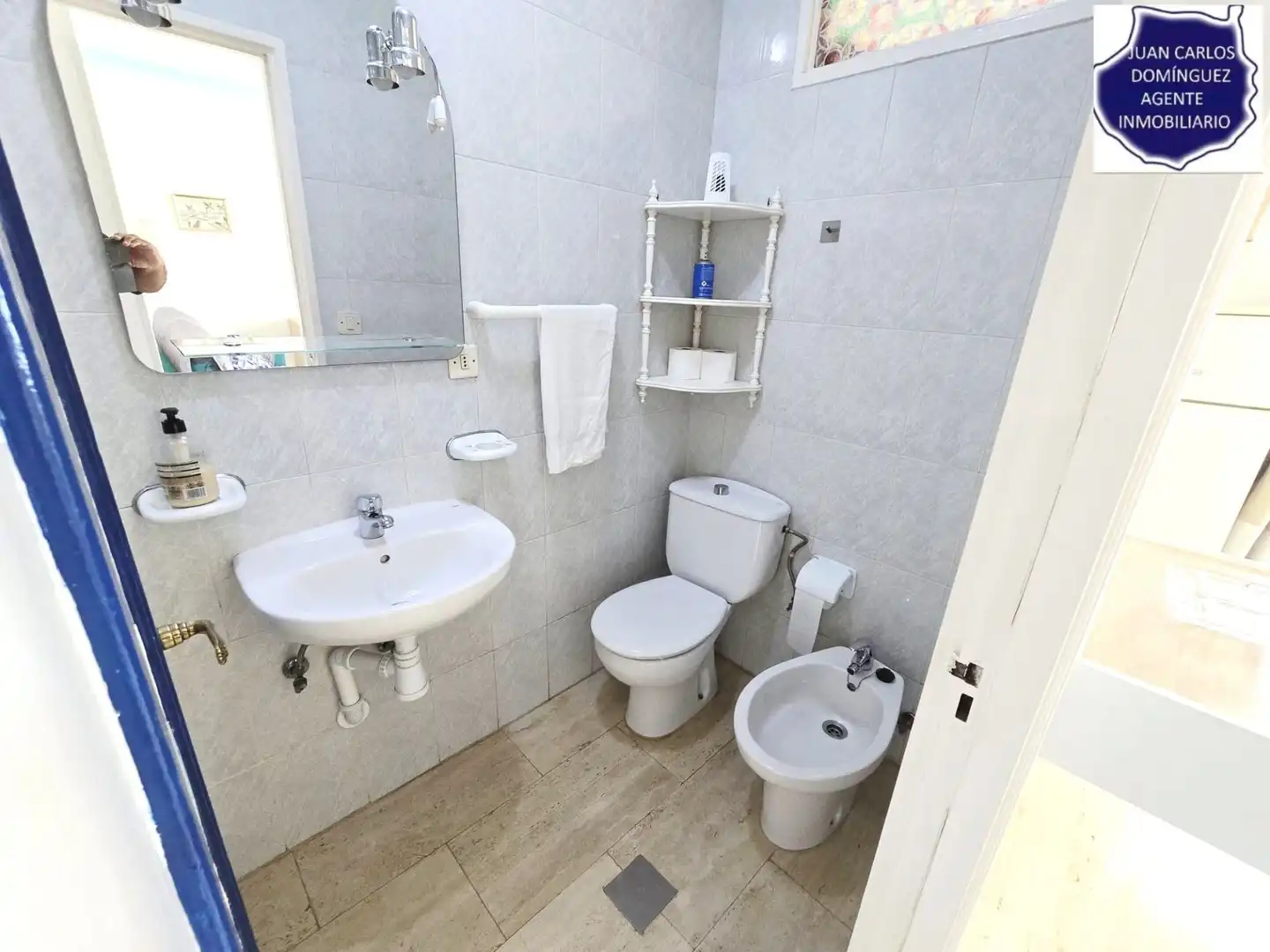Bany de Apartament de lloguer en San Bartolomé de Tirajana amb Terrassa, Moblat i Piscina comunitària