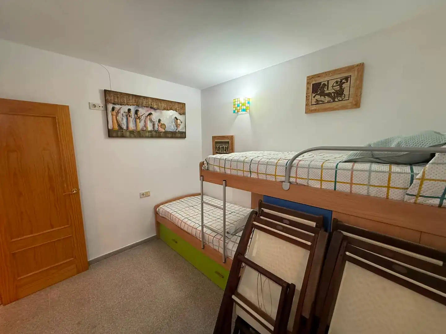 Bedroom of Flat for rent in El Campello  with Air Conditioner, Heating and Terrace
