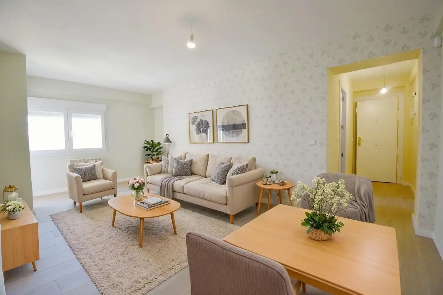 Sala de estar de Piso en venta en Torrejón de Ardoz con Calefacción y Terraza