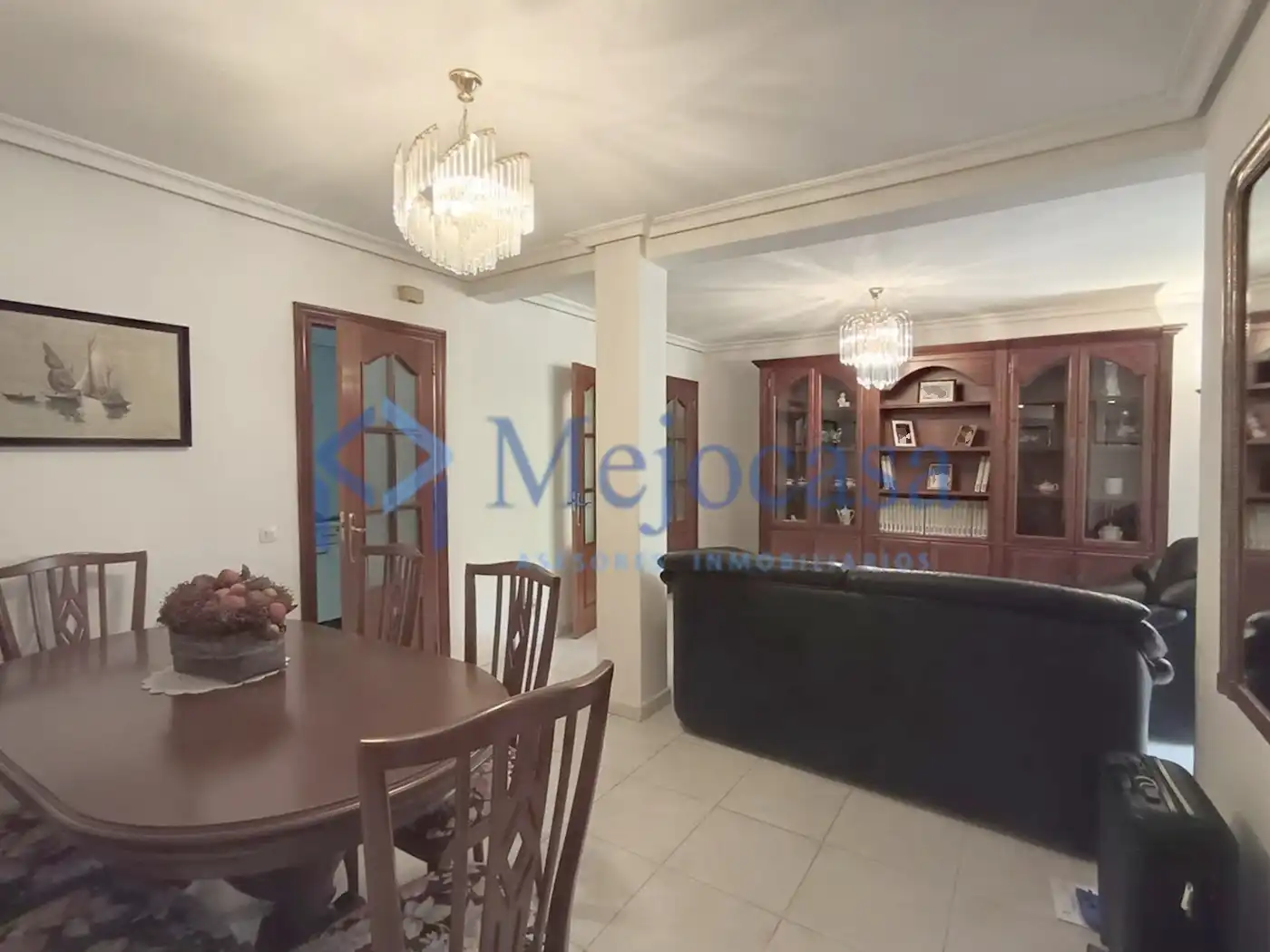 Comedor de Piso en venta en Madrid con Calefacción, Jardín privado y Terraza