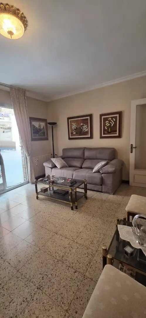 Living room of Flat for sale in Lleida  with Heating, Terrace and Storage room