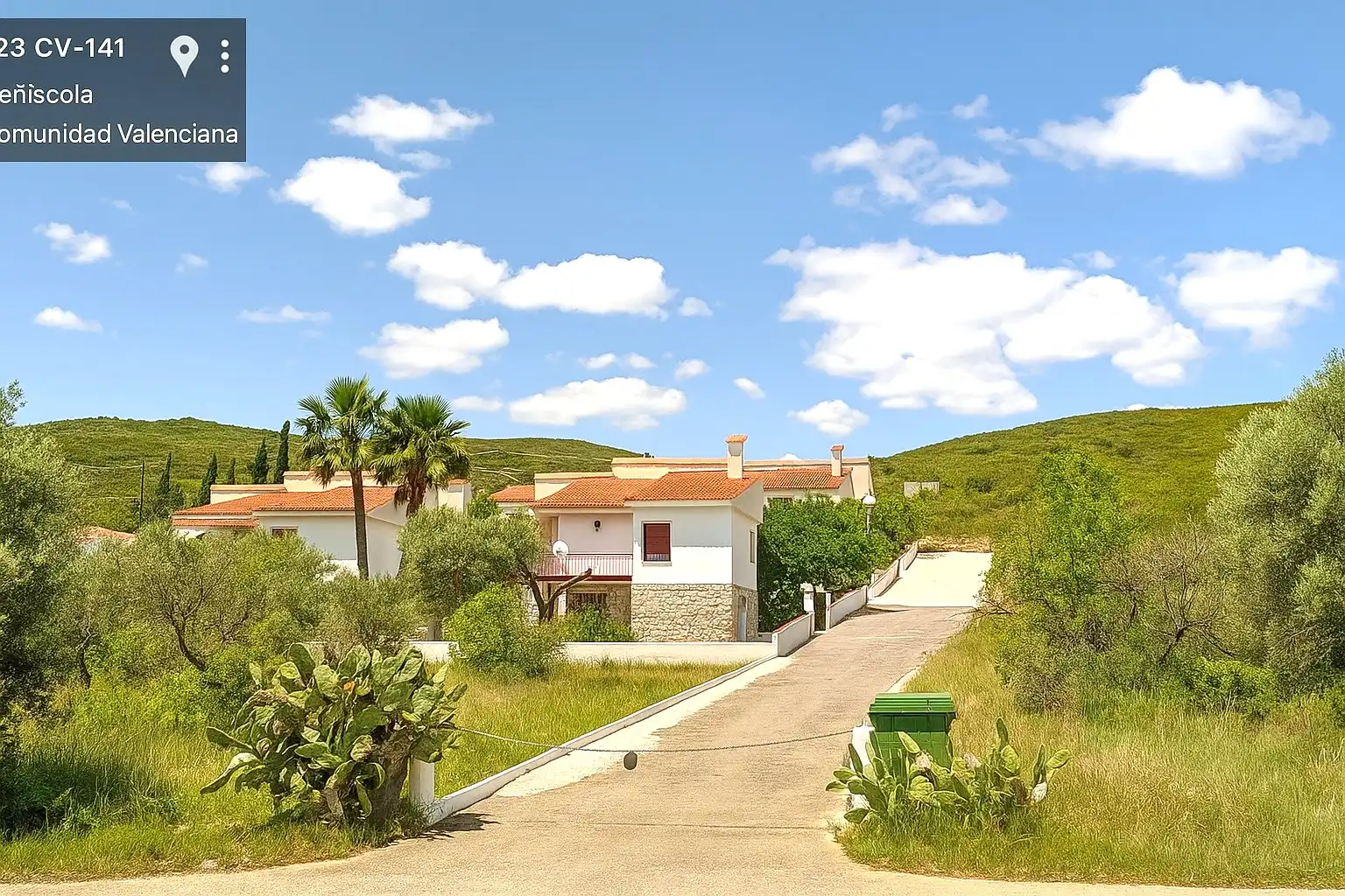 Außenansicht von Haus oder Chalet zur Miete in Peñíscola / Peníscola mit Privatgarten, Terrasse und Möbliert