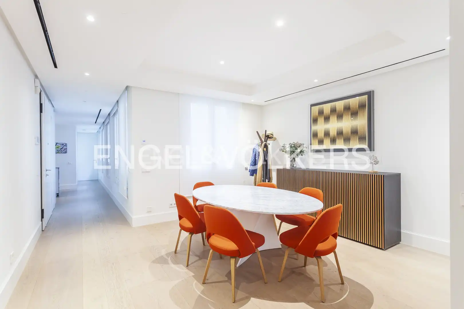 Esszimmer von Wohnung zum Verkauf in Madrid mit Klimaanlage, Heizung und Parkett