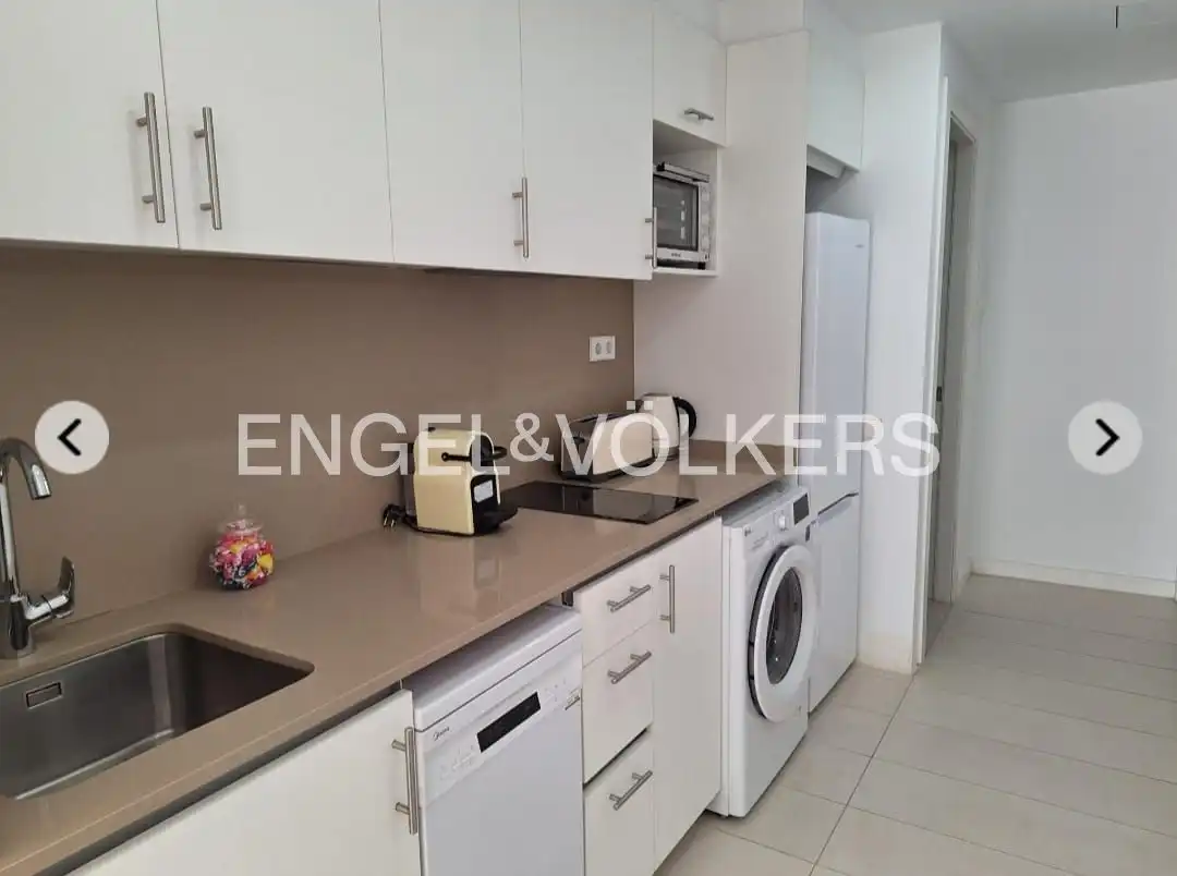 Kitchen of Flat for rent in Sitges  with Air Conditioner, Heating and Furnished
